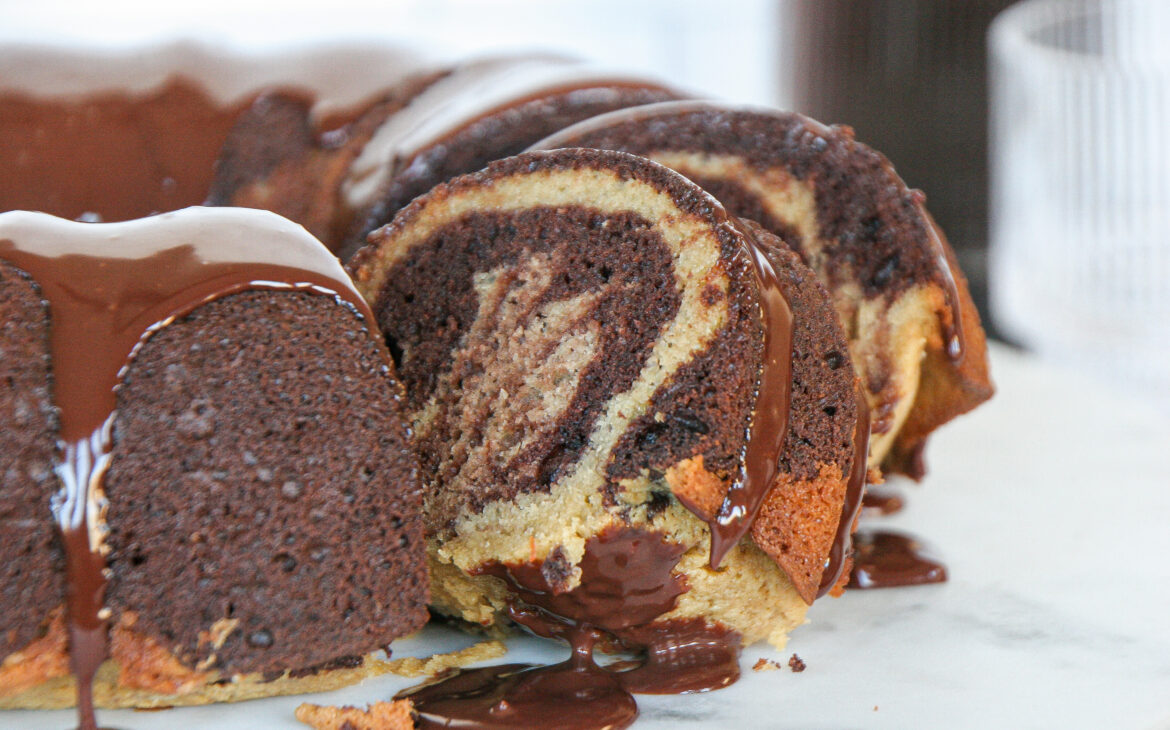 MARBLE BUNDT CAKE