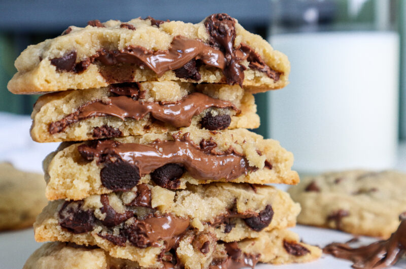 NUTELLA STUFFED COOKIES