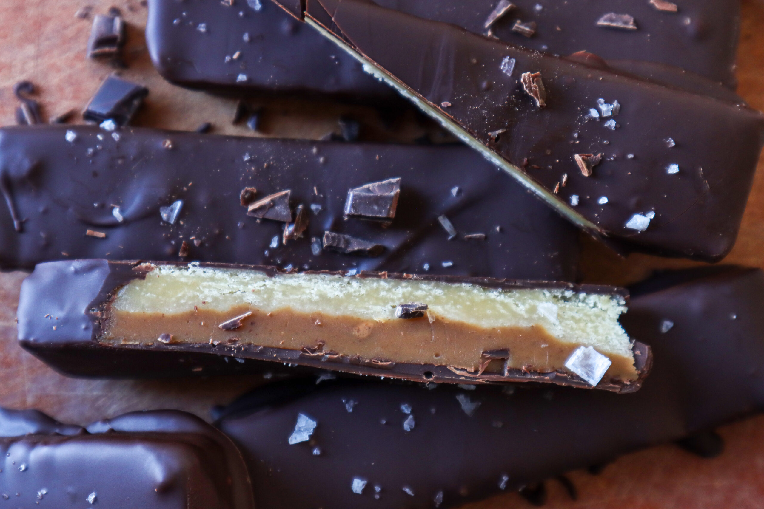 PEANUT BUTTER TWIX BARS Sugaredkneads