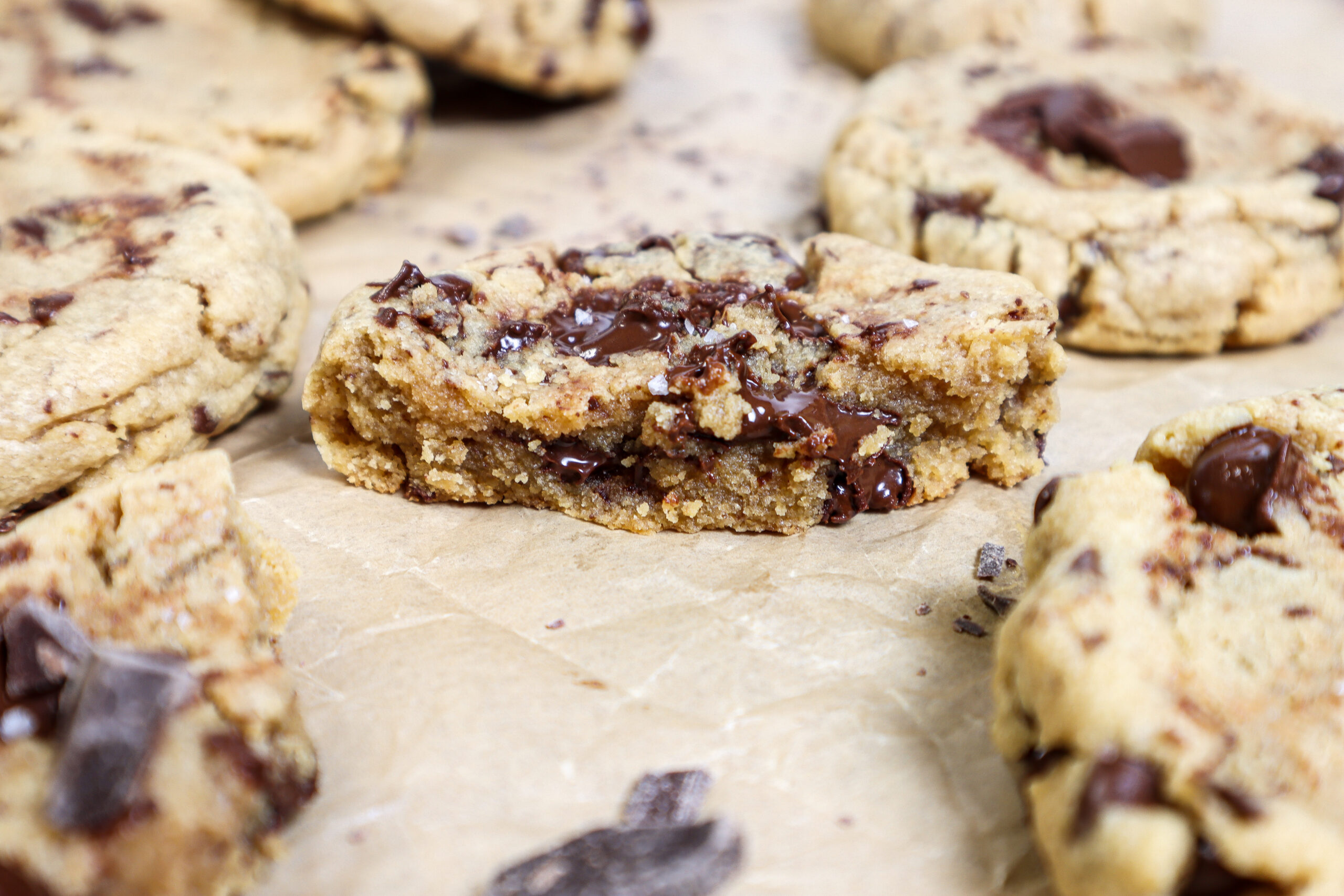 BEST PEANUT BUTTER CHOCOLATE CHIP COOKIES