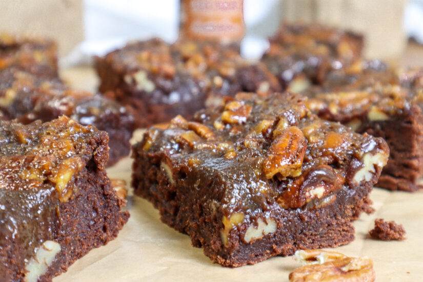 PECAN PIE BROWNIES