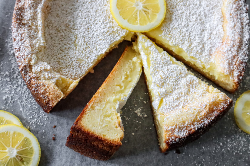 LEMON BAR BUTTER CAKE