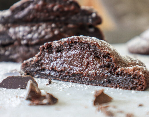 chocolate molten lava cookies