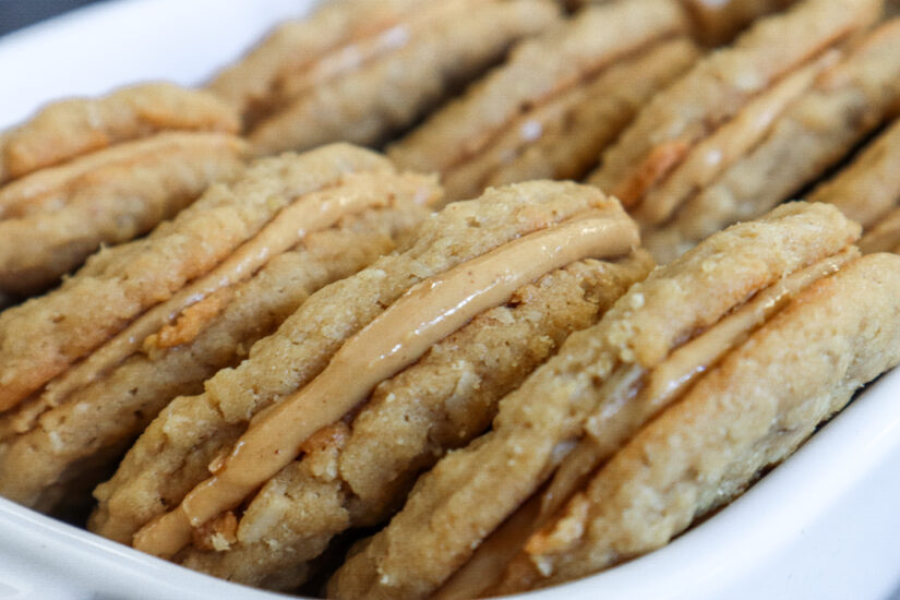 OATMEAL PEANUT BUTTER COOKIE SANDWICHES